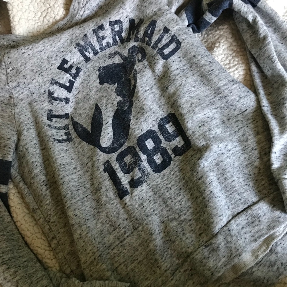 little mermaid pullover sweater